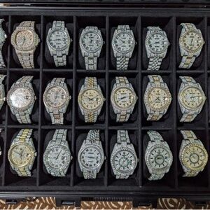 Luxury Silver and Gold Watch Collection